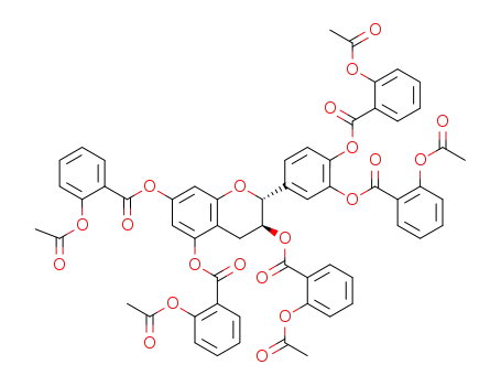 (2R,3S)-3,3',4',5,7-penta-O-(2-O-acetylsalicyl)-2-(3',4'-dihydroxyphenyl)chroman-3,5,7-triol