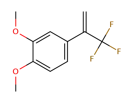 1,2-dimethoxy-4-(1,1,1-trifluoroprop-2-en-2-yl)benzene