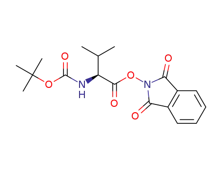 1,3-dioxoisoindolin-2-yl (tert-butoxycarbonyl)valinate