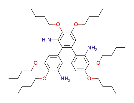 1,5,9-triamino-2,3,6,7,10,11-hexabutoxybenzophenanthrene
