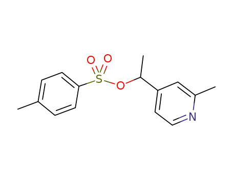 1-(2-methylpyridin-4-yl)ethyl 4-methylbenzenesulfonate