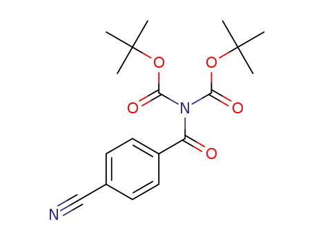 N,N-Boc2-4-cyanobenzamide