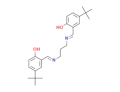 2-((E)-(3-((E)-5-tert-butyl-2-hydroxybenzylideneamino)propylimino)methyl)-4-tert-butylphenol