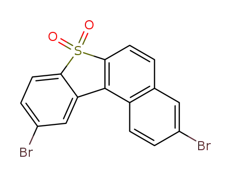 3,10-dibromo-benzo[b]naphtho[1,2-d]thiophene-7,7-dioxide