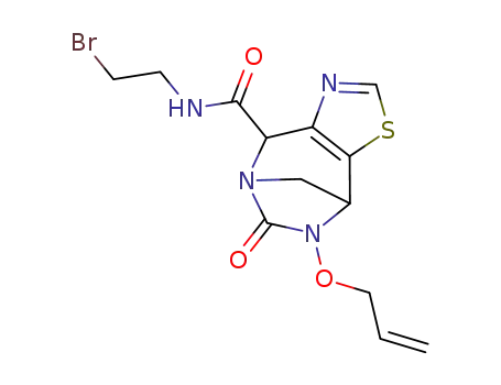 trans-10-allyloxy-N-(2-bromoethyl)-9-oxo-3-thia-5,8,10-triaza-tricyclo[6.2.1.02,6]undeca-2(6),4-diene-7-carboxamide