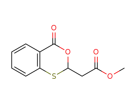 methyl 2-(4-oxo-4H-benzo[d][1,3]oxathiin-2-yl)acetate