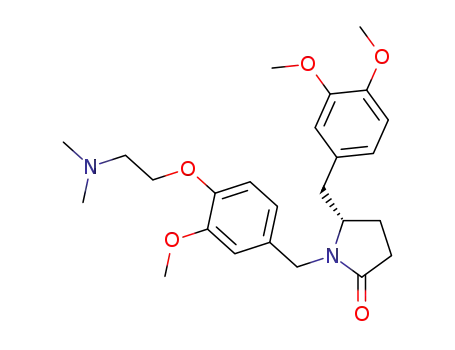 (S)-1-(3-methoxy-4-(2-(dimethylamino)ethoxy)benzyl)-5-(3,4-dimethoxybenzyl)pyrrolidin-2-one