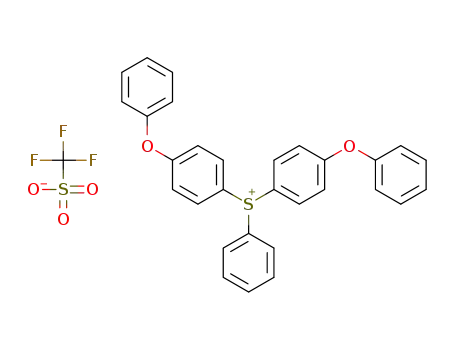 bis(4-phenoxyphenyl)(phenyl)sulfonium trifluoromethanesulfonate