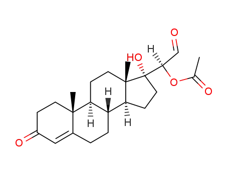 17-hydroxy-20βF-acetoxy-3-oxo-pregnen-(4)-al-(21)