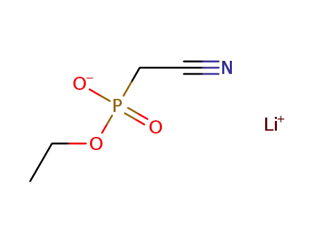 lithium ethyl cyanomethylphosphonate