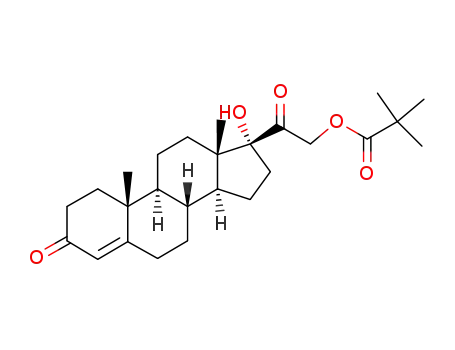 17-Hydroxy-21-trimethylacetoxy-4-pregnen-3,20-dion