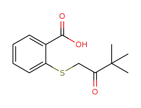 2-((3,3-dimethyl-2-oxobutyl)thio)benzoic acid