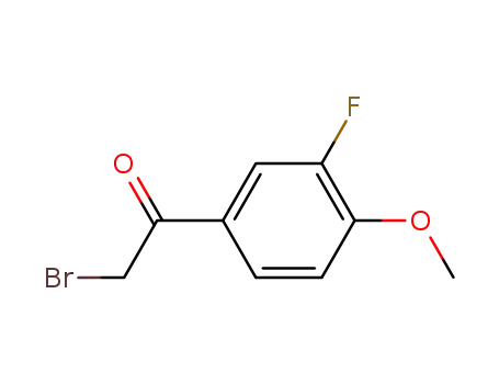2-bromo-1-(3-fluoro-4-methoxyphenyl)ethanone