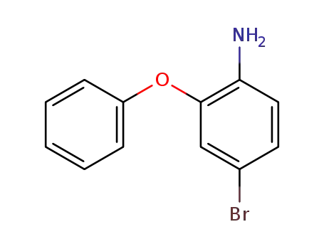 Molecular Structure of 857594-84-4 (4-Bromo-2-phenoxyaniline)