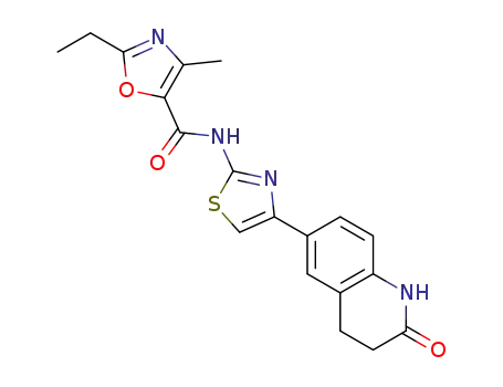 2-ethyl-4-methyl-N-(4-(2-oxo-1,2,3,4-tetrahydroquinolin-6-yl)thiazol-2-yl)oxazole-5-carboxamide