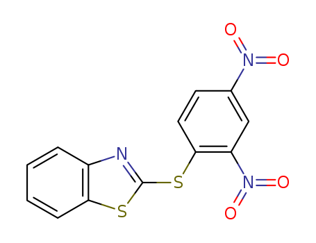 benzothiazol-2-yl 2,4-dinitrophenyl sulphide