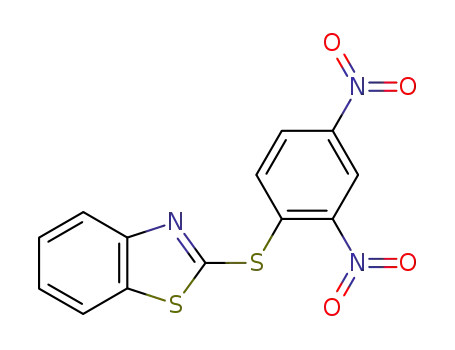 Benzothiazole,2-[(2,4-dinitrophenyl)thio]-