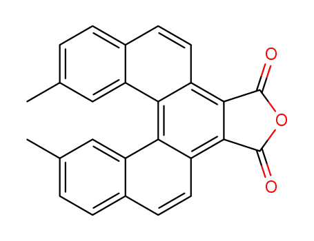 9,12-dimethyl-dibenzo[c,g]phenanthrene-3,4-dicarboxylic acid-anhydride