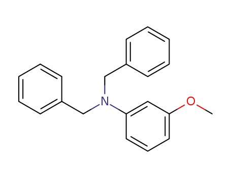 Molecular Structure of 56511-50-3 (N,N-dibenzyl-3-methoxyaniline)