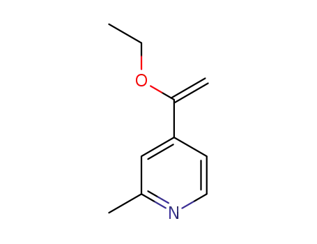 4-(1-ethoxyvinyl)-2-methylpyridine
