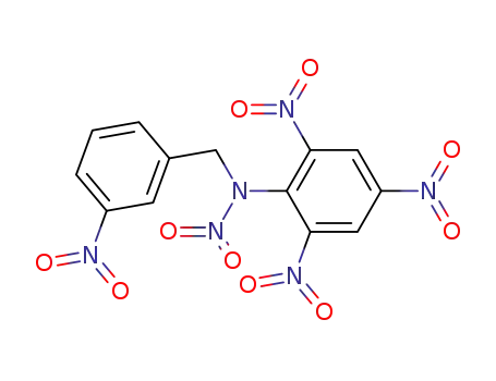 Molecular Structure of 95711-94-7 (Benzenemethanamine, N,3-dinitro-N-(2,4,6-trinitrophenyl)-)