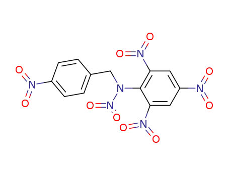 Molecular Structure of 95711-95-8 (Benzenemethanamine, N,4-dinitro-N-(2,4,6-trinitrophenyl)-)