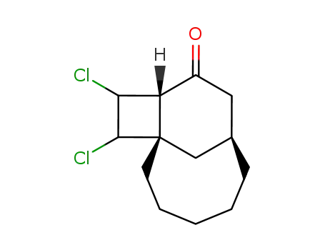 (1S,4S,7S)-2,3-Dichloro-tricyclo[5.5.1.01,4]tridecan-5-one