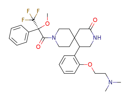 5-{2-[2-(dimethylamino)ethoxy]phenyl}-9-[(2R)-3,3,3-trifluoro-2-methoxy-2-phenylpropanoyl]-3,9-diazaspiro[5.5]undecan-2-one