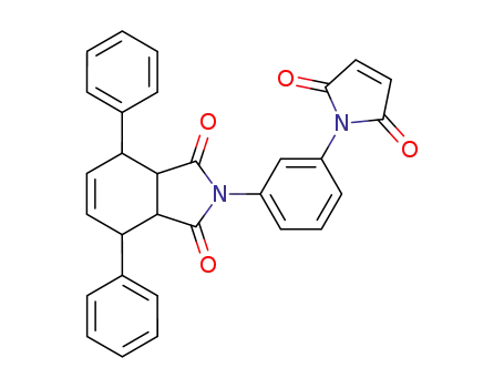 2-[3-(2,5-Dioxo-2,5-dihydro-pyrrol-1-yl)-phenyl]-4,7-diphenyl-3a,4,7,7a-tetrahydro-isoindole-1,3-dione