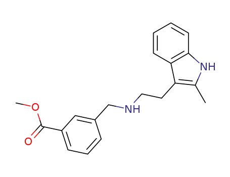 methyl 3-(((2-(2-methyl-1H-indol-3-yl)ethyl)amino)methyl)benzoate