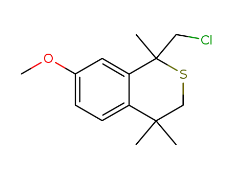 1-Chloromethyl-7-methoxy-1,4,4-trimethyl-isothiochroman
