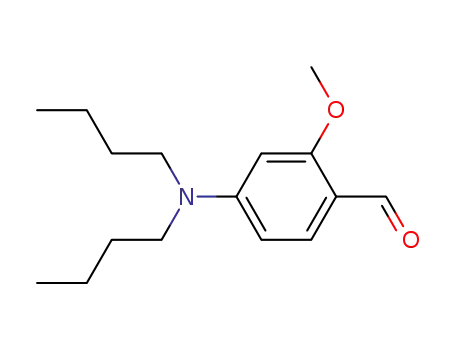 4-N,N-di-n-butylamino-2-methoxybenzaldehyde
