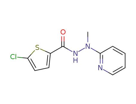 5-chloro-N'-methyl-N'-(pyridin-2-yl)thiophene-2-carbohydrazide