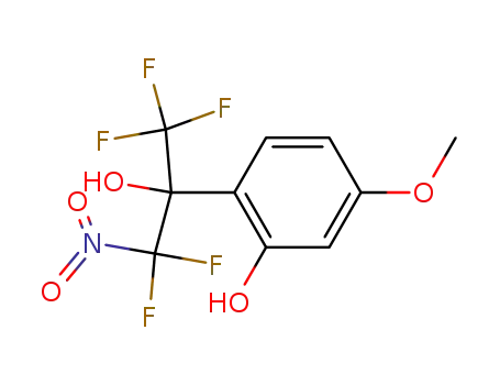 2-(2,2-Difluoro-1-hydroxy-2-nitro-1-trifluoromethyl-ethyl)-5-methoxy-phenol