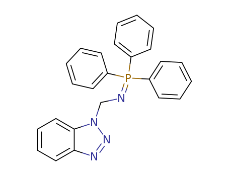 1H-Benzotriazole-1-methanamine,N-(triphenylphosphoranylidene)-