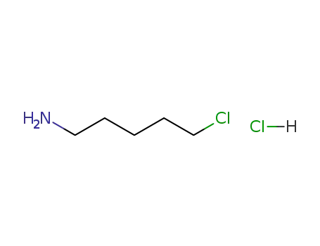 Molecular Structure of 1745-60-4 (1-Pentanamine, 5-chloro-, hydrochloride)