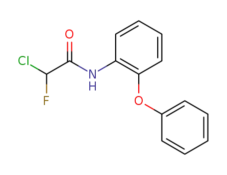 2-chloro-2-fluoro-N-(2-phenoxyphenyl)acetamide