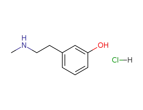 3-[2-(methylamino)ethyl]phenol hydrochloride (1:1)