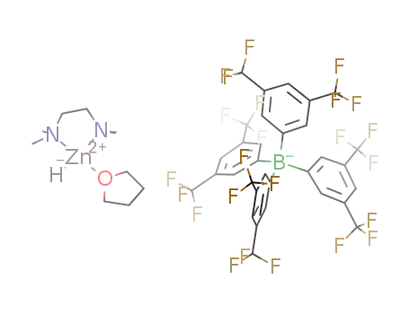 [(N,N,N’,N’-tetramethylethane-1,2-diamine)ZnH(thf)][B(3,5-(CF3)2-C6H3)4]
