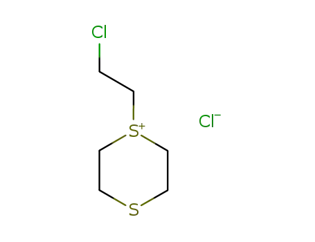 1-(2-chloro-ethyl)-[1,4]dithianium; chloride