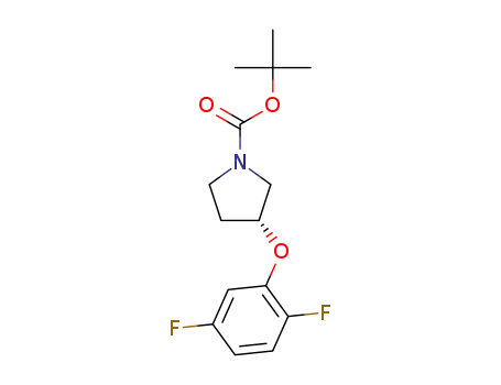 tert-butyl (R)-3-(2,5-difluorophenoxy)pyrrolidine-1-carboxylate