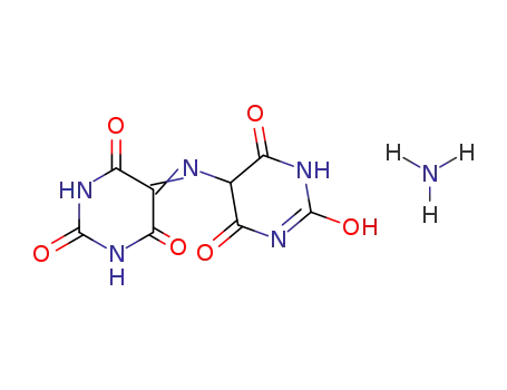 2,4,6(1H,3H,5H)-Pyrimidinetrione,5-[(hexahydro-2,4,6-trioxo-5-pyrimidinyl)imino]-, ammonium salt (1:1)