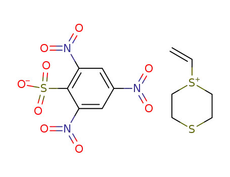 1-vinyl-[1,4]dithianium; 2,4,6-trinitro-benzenesulfonate