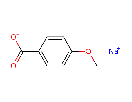 Molecular Structure of 536-45-8 (4-METHOXYBENZOIC ACID SODIUM SALT)