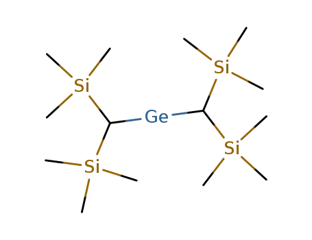 Molecular Structure of 60111-69-5 (BIS[BIS(TRIMETHYLSILYL)METHYL]-GERMANIUM II)