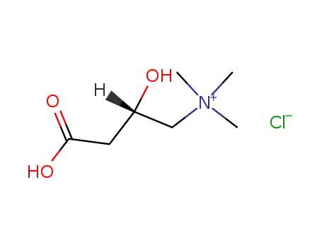Molecular Structure of 10017-44-4 (L-Carnitine hydrochloride)