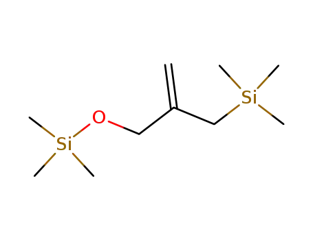 Molecular Structure of 83378-96-5 (Silane, trimethyl[[2-[(trimethylsilyl)methyl]-2-propenyl]oxy]-)