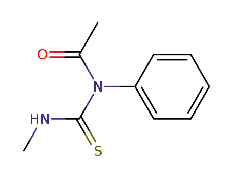 1-Acetyl-1-phenyl-3-methylthiourea
