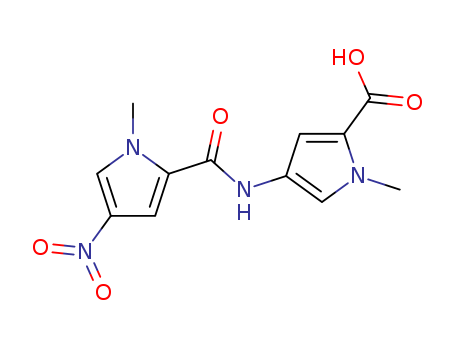 1H-Pyrrole-2-carboxylic acid,  1-methyl-4-[[(1-methyl-4-nitro-1H-pyrrol-2-yl)carbonyl]amino]-