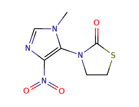3-(3-Methyl-5-nitro-3H-imidazol-4-yl)-thiazolidin-2-one